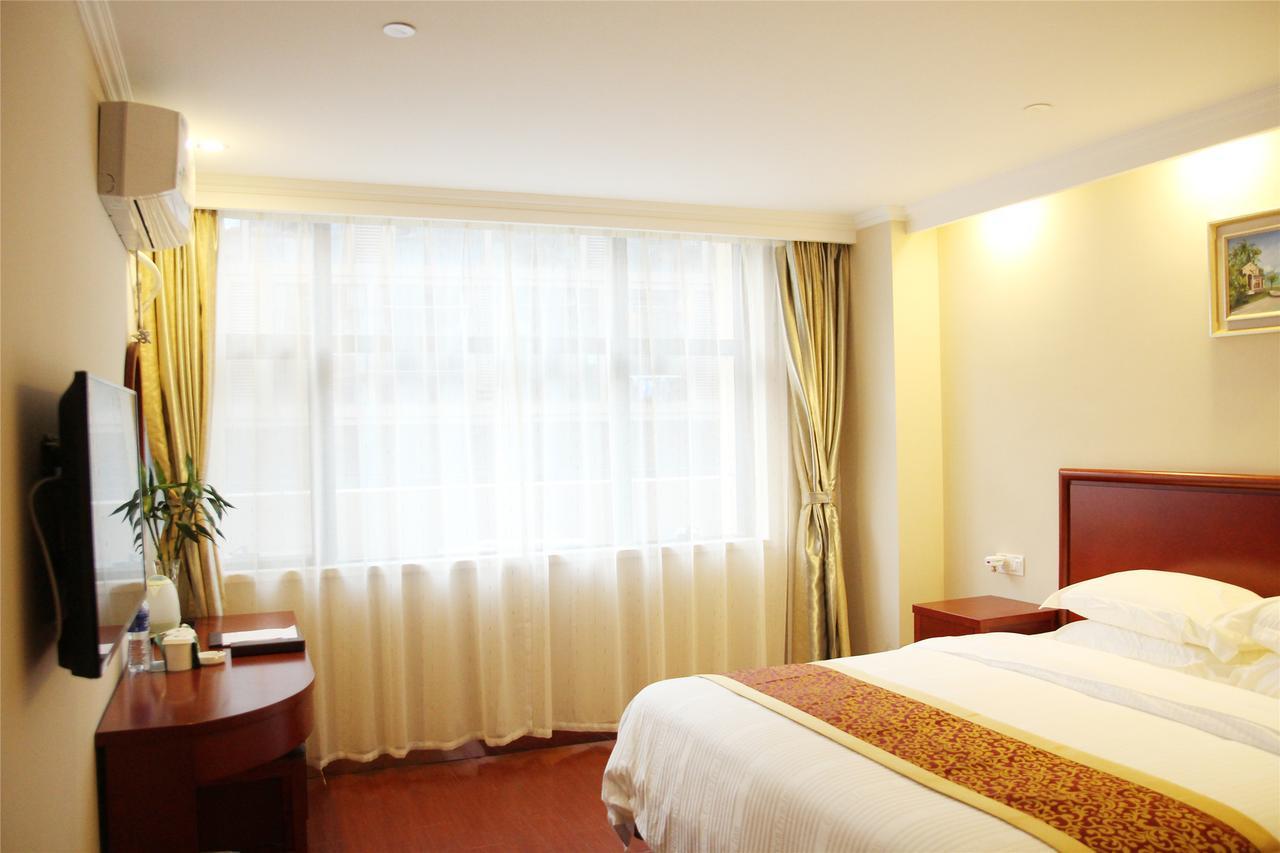 Greentree Inn Jiangxi Shangrao Wuyuan Bus Station Tang Village Express Hotel Luaran gambar